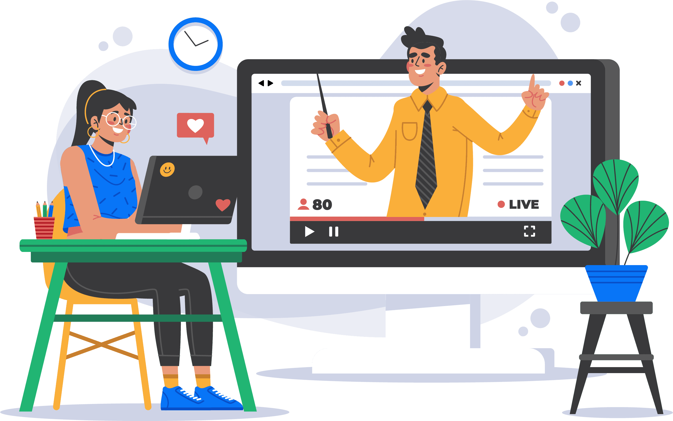 online and offline classes in CodeCore Academy